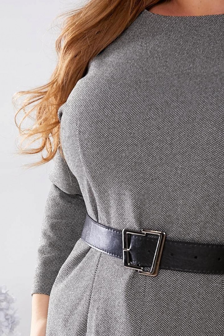 Платье с разрезом GOL-1956A950