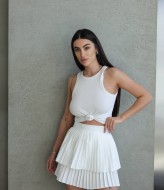 Юбка плиссированная короткая AVB-110A395