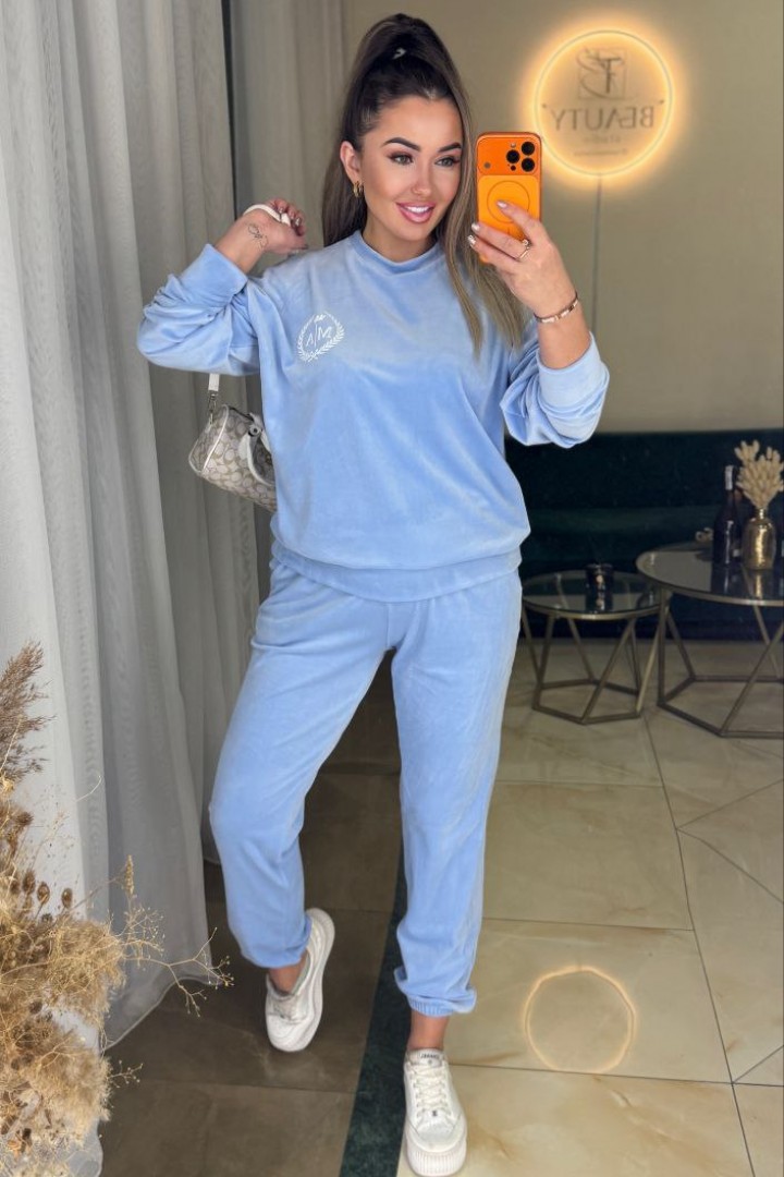 Велюровый костюм EFR-195A450