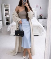 Шелковая юбка KIK-008A269