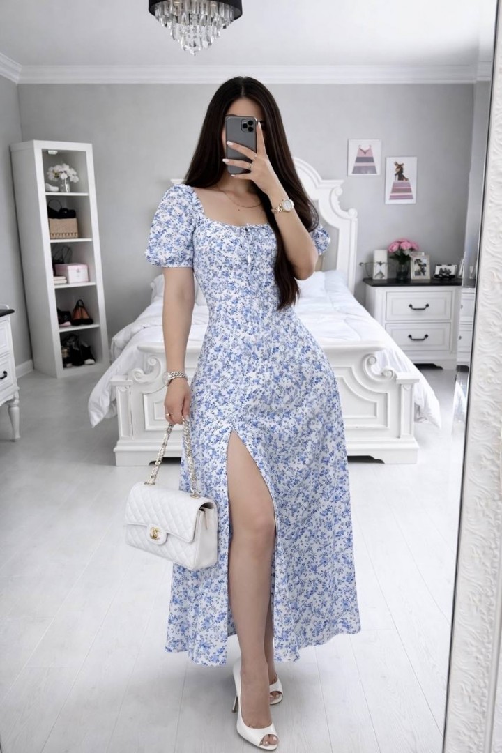 Сукня з розрізом KIK-014A389