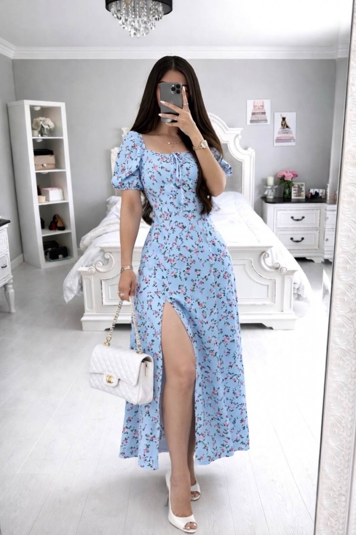 Сукня з розрізом KIK-014A389