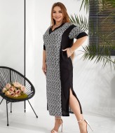 Комбінована сукня OLD-7030A850