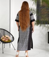 Комбінована сукня OLD-7030A850