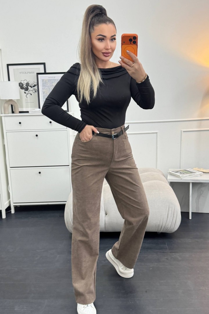 Брюки вельвет женские SC-9072A400