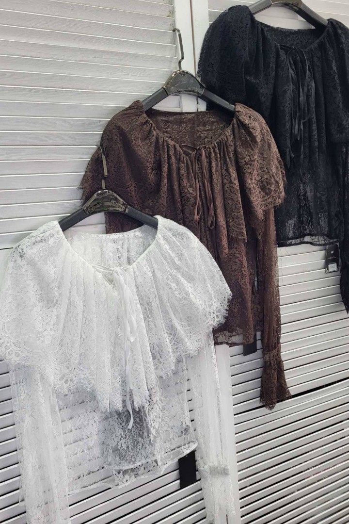 Мереживна блузка ASP-160A699