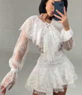 Мереживна блузка ASP-160A699