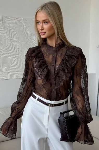 Блузка кружевная ASP-159A699 Блузка кружевная ASP-159A699