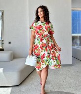 Яркое платье KG-522A340