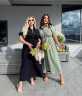 Платье длины миди DOL-358A520