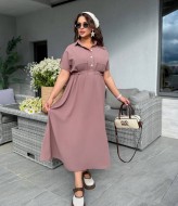 Платье длины миди DOL-358A520