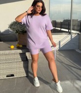 Футболка и велосипедки CUR-879A490