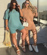 Футболка и велосипедки CUR-879A490