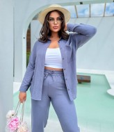 Брючный костюм лен KG-4750A680