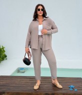 Брючный костюм лен KG-4750A680