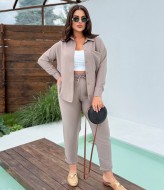 Брючный костюм лен KG-4750A680