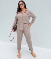 Брючный костюм лен KG-4750A680