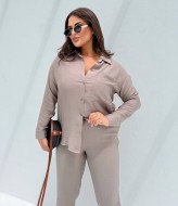 Брючный костюм лен KG-4750A680