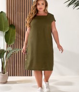 Летнее платье лен  KG-2258A390