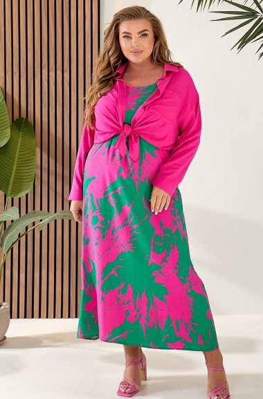 Платье и рубашка сверху KG-2025A750