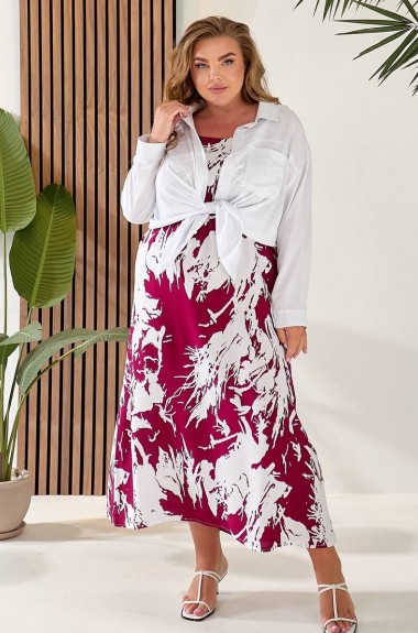 Платье и рубашка сверху KG-2025A750