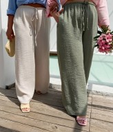 Брюки льняные женские ODF-039A500 Брюки льняные женские ODF-039A500