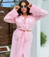 Летний костюм женский с юбкой  ODF-028A850