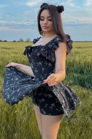 Комбинезон с шортами YLM-638A500