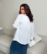 Льняная женская рубашка  KC-3135A400