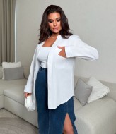 Льняная женская рубашка  KC-3135A400