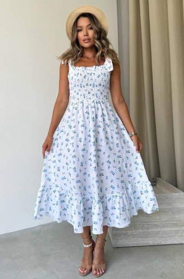 Сарафан с воланом IMMA-373A530 Сарафан с воланом IMMA-373A530