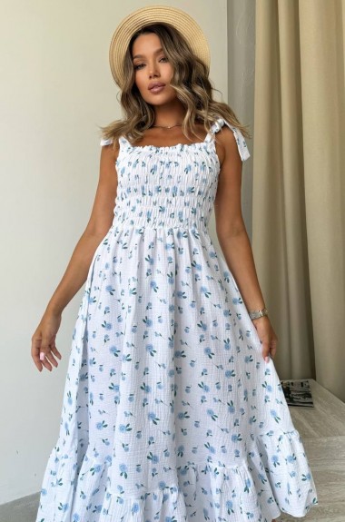 Сарафан с воланом IMMA-373A530 Сарафан с воланом IMMA-373A530