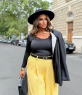 Лонгслив с кружевом  ELR-4070A400