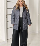 Зимняя куртка с капюшоном женская  LZ-M1205A950