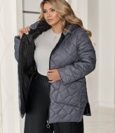 Зимняя куртка с капюшоном женская  LZ-M1205A950