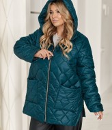 Зимняя куртка с капюшоном женская  LZ-M1205A950