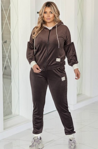 Королевский велюр спортивный костюм  LZ-A1341A700