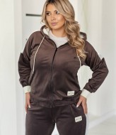 Королевский велюр спортивный костюм  LZ-A1341A700