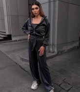 Спортивный костюм велюр  VM-10520A490