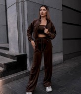 Спортивный костюм велюр  VM-10520A490