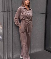 Спортивный костюм велюр  VM-10520A490