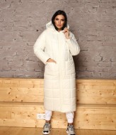 Пальто прямого кроя OZM-D54A430