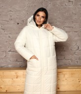 Пальто прямого кроя OZM-D54A430