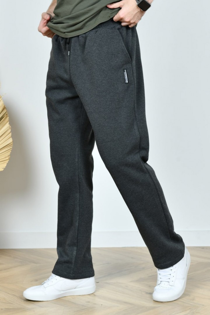 Мужские спортивные штаны на флисе  NF-3668A500