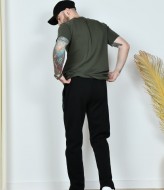 Мужские спортивные штаны на флисе  NF-3668A500