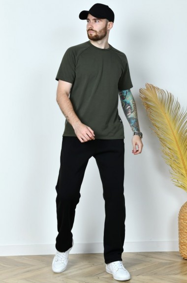 Мужские спортивные штаны на флисе  NF-3668A500