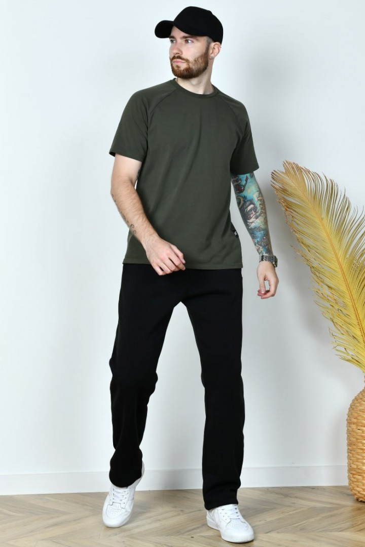 Мужские спортивные штаны на флисе  NF-3668A500