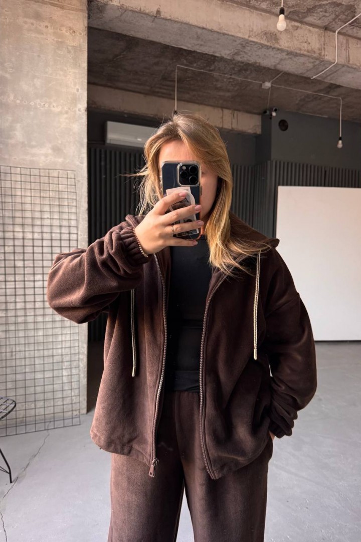 Теплый флисовый костюм OZ-1153A800