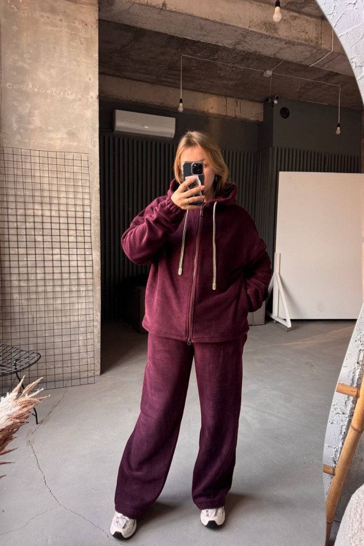 Теплый флисовый костюм OZ-1153A800