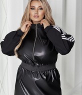 Комбинированное платье  VOJ-1045A640